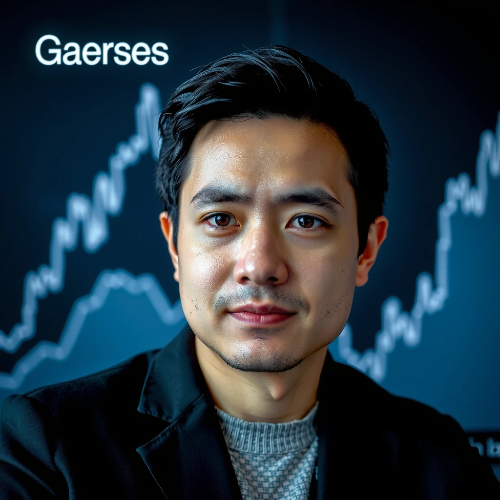 Trading chart background